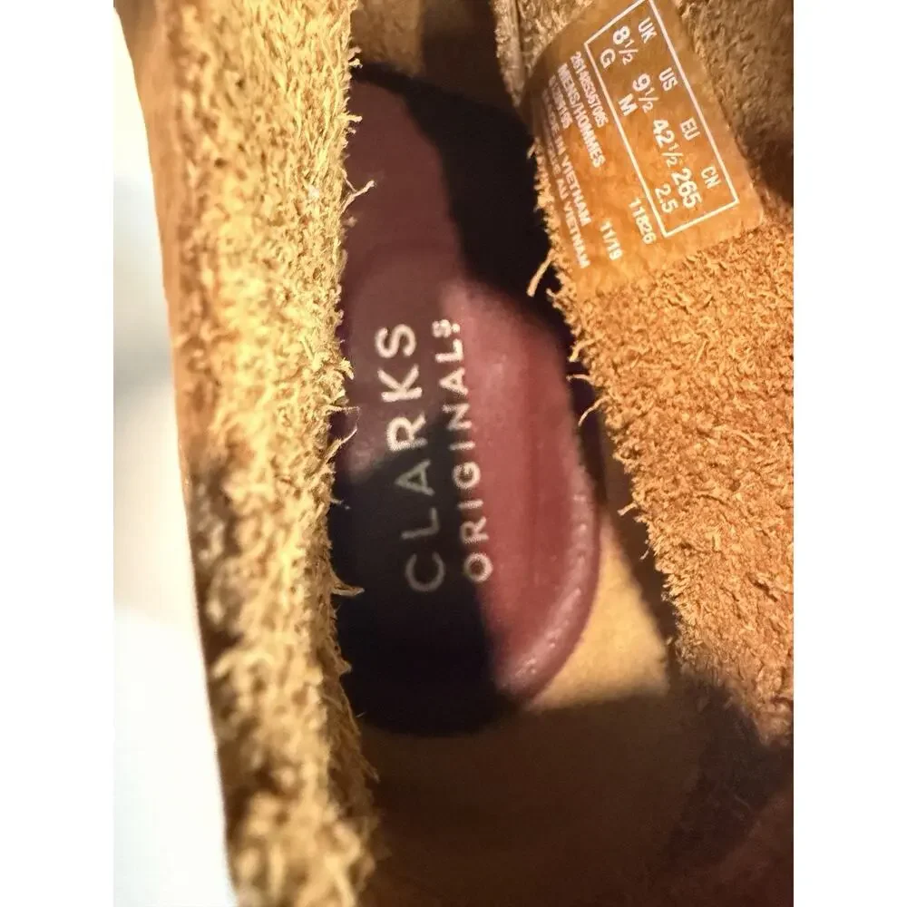 Clarks Originals Mens Suede Desert Boot Size US 9.5